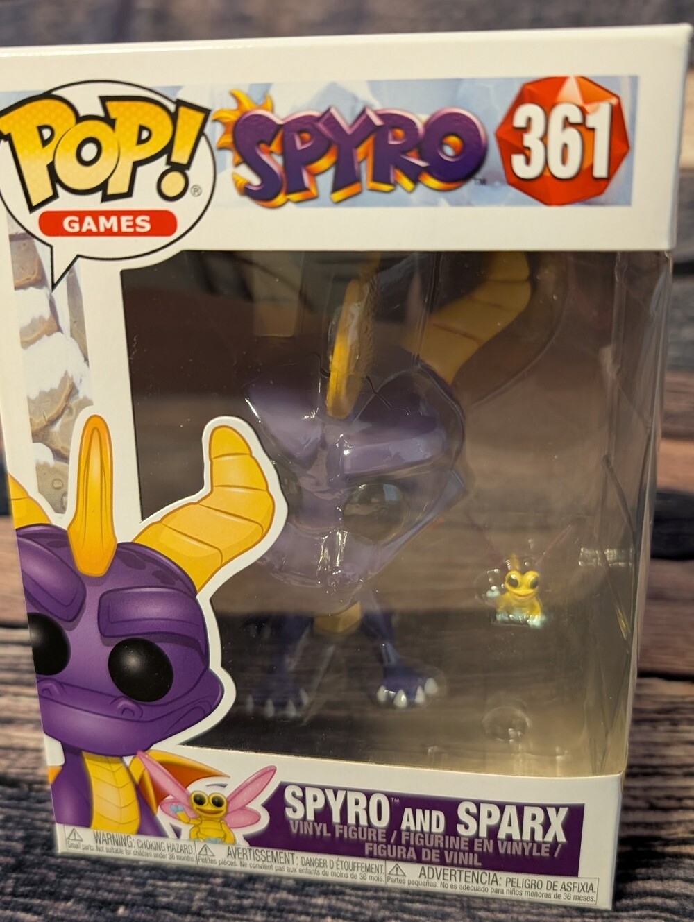 Funko Pop Games Spyro And Sparx #361